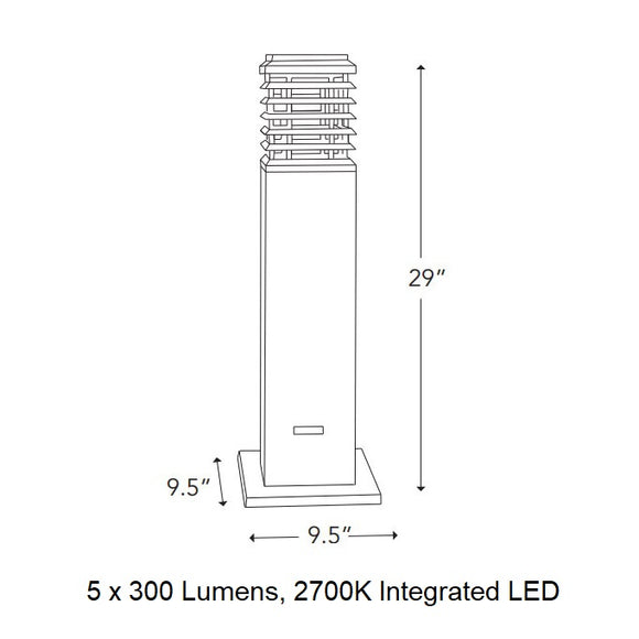 Tekura Solar Outdoor LED Pathway Light