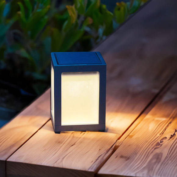 Tradition Solar Outdoor LED Table Lamp