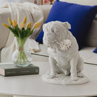 Bulldog with Lollipop Sculpture