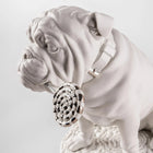 Bulldog with Lollipop Sculpture