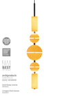 Cascade LED Pendant Light