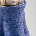 Cosmic Girl and Cat Sculpture