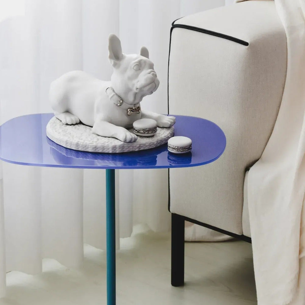 French Bulldog with Macarons Sculpture