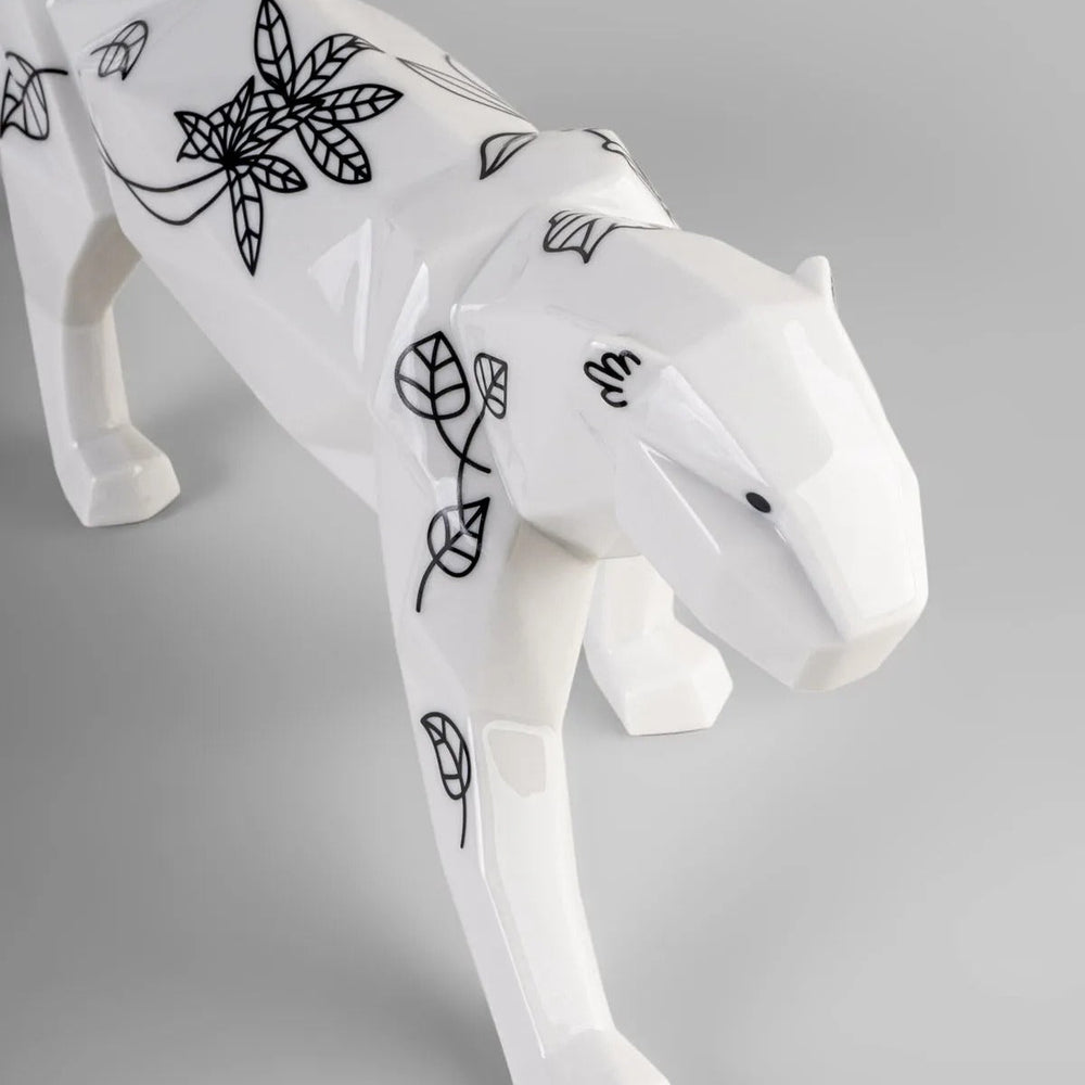 Jungle Panther Sculpture