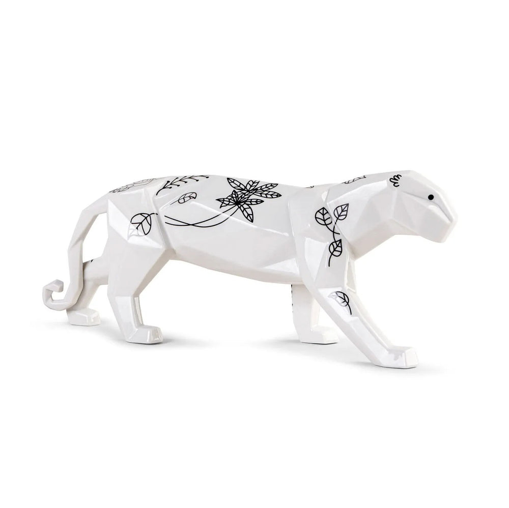 Jungle Panther Sculpture