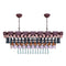 Seasons Oval Chandelier  option Fall
