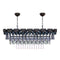 Seasons Oval Chandelier  option Winter