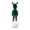 The Guest Figurine by Jaime Hayon  option Dark Green / White / Small