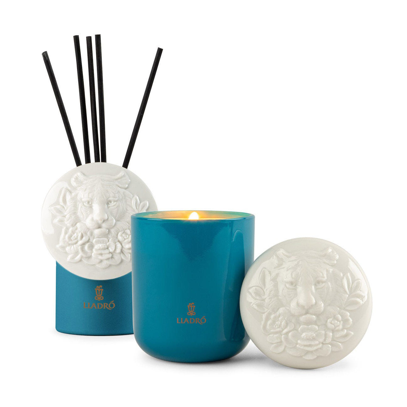 Lladro Tiger Perfume Diffuser - Thumbnail 5