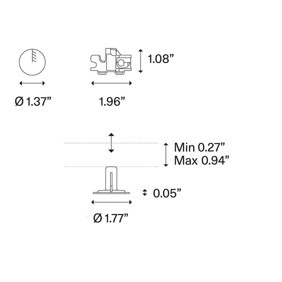 A-Tube Nano Duo Multi-Light Micro Chandelier