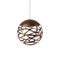 Kelly Cluster Sphere Pendant Light  option Coppery Bronze