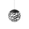 Kelly Cluster Sphere Pendant Light  option Matte Black