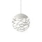 Kelly Cluster Sphere Pendant Light  option Matte White