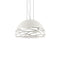 Kelly Dome Pendant Light  option Matte White