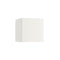 Laser Cube Wall Light  option Matte White