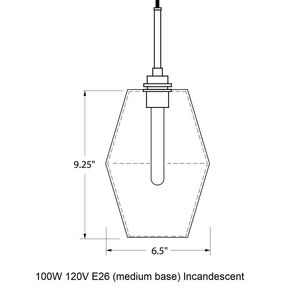 Marquise Pendant Light
