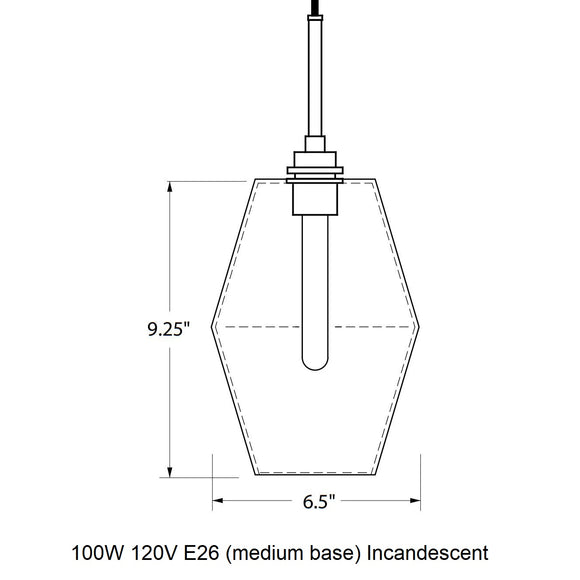 Marquise Pendant Light
