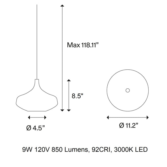 Nostalgia Multi-Light Round Pendant Light