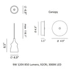 Nostalgia Small Pendant Light