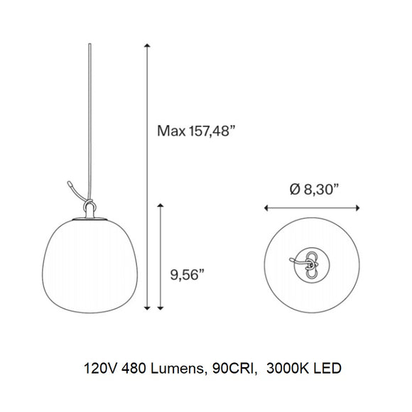 Oblo LED Pendant Light
