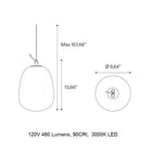 Oblo LED Pendant Light