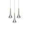 Rain Multi-Light Pendant Light  option Gold