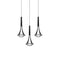 Rain Multi-Light Pendant Light  option Matte Black