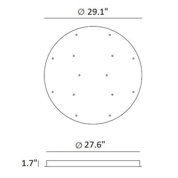 Rain Multi-Light Pendant Light