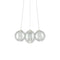 Random Cloud Small Multi Light LED Pendant Light  option Clear
