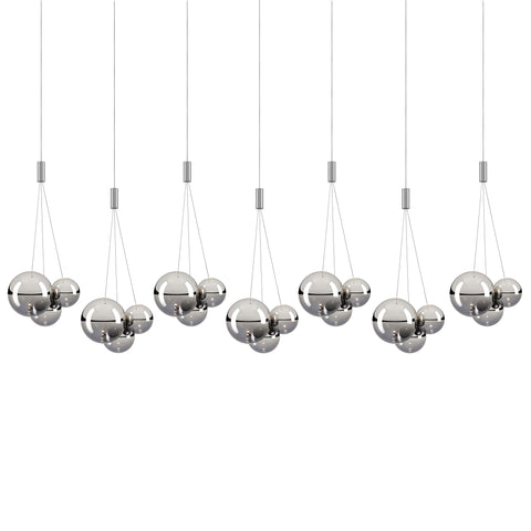 Random 7-Light Linear Pendant Light