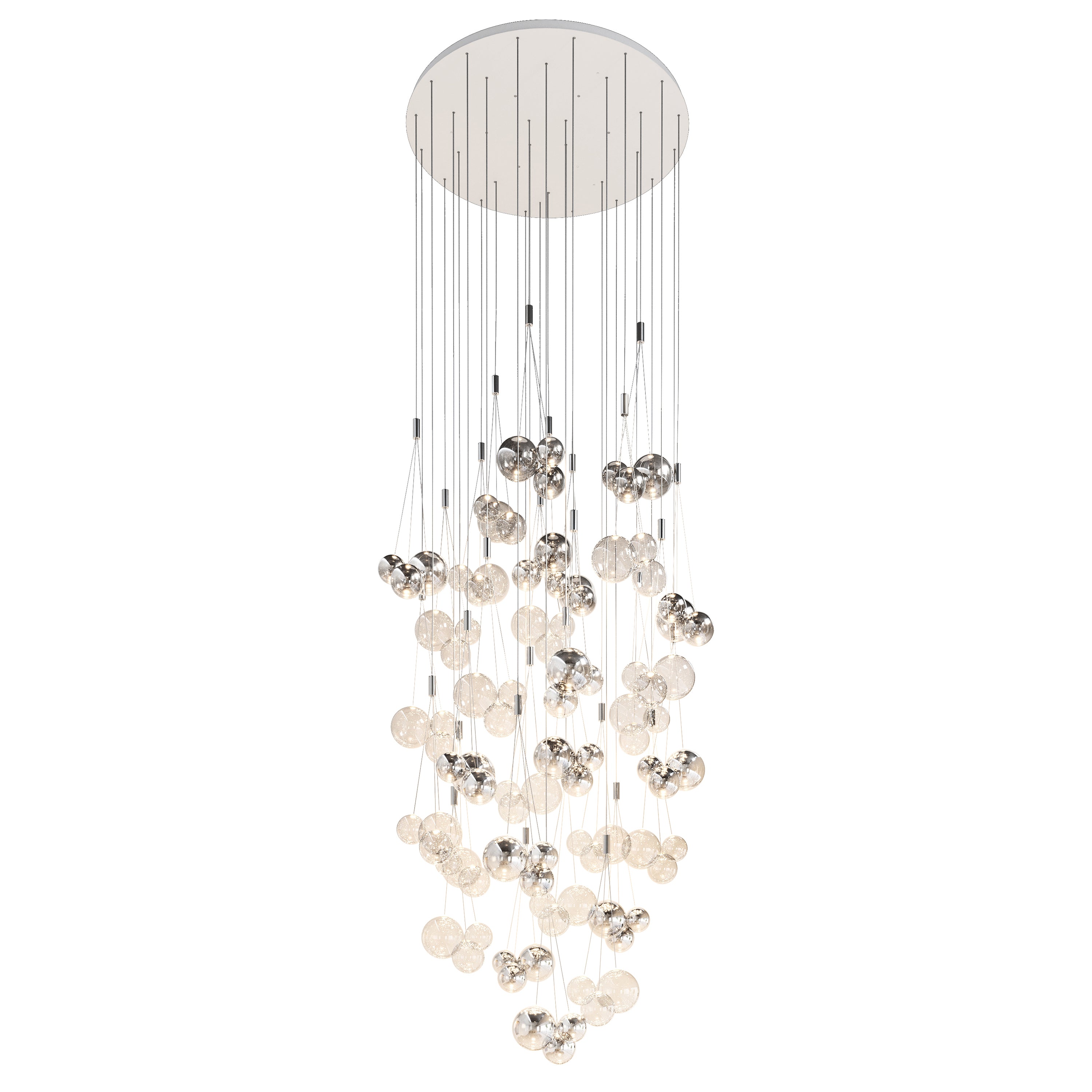 Lodes Random Multi-Light Round Pendant Light - 2Modern