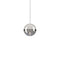 Random Solo 10 LED Pendant Light  option Chrome
