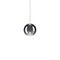 Random Solo 10 LED Pendant Light  option Glossy Smoke