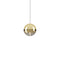 Random Solo 10 LED Pendant Light  option Gold