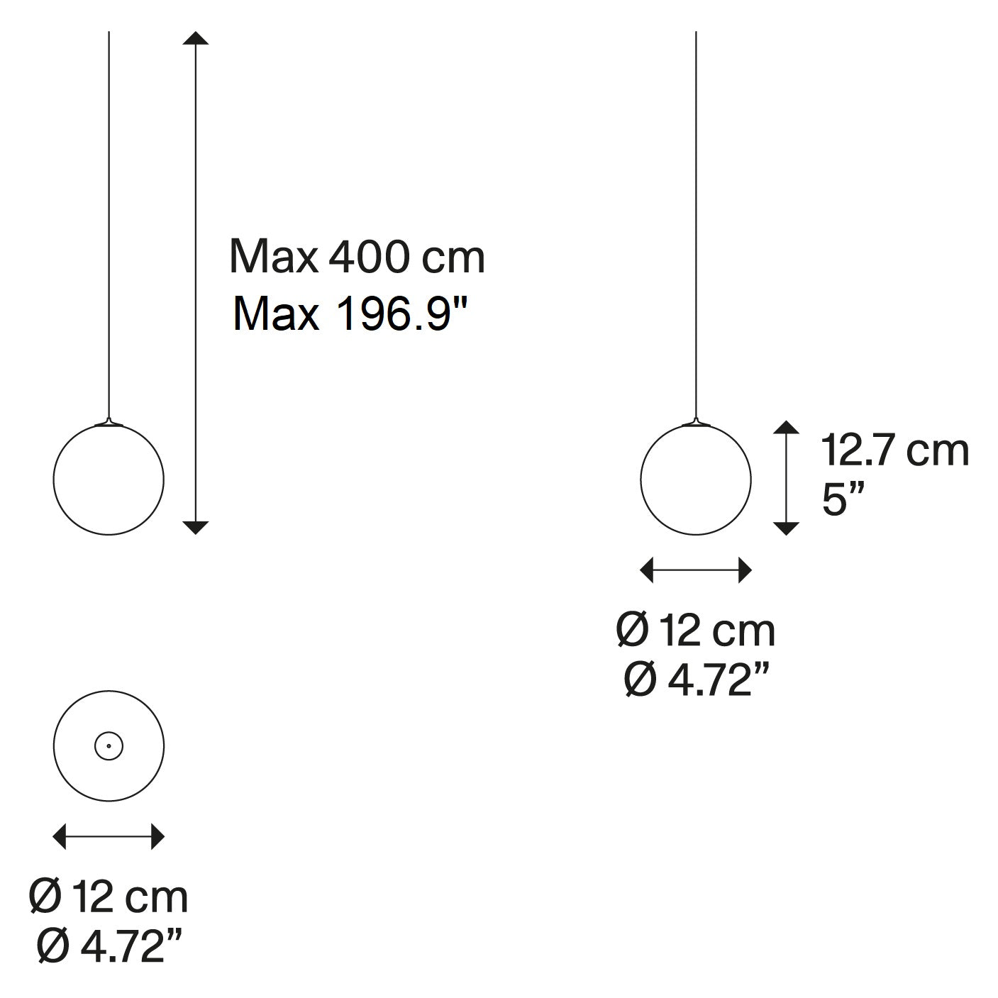 loded バングラ Lodes Random Solo Multi-Light Micro Pendant Light - 2Modern