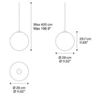Random Solo Multi-Light Micro Pendant Light