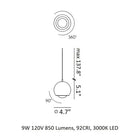 Spider 1 Light Pendant Light