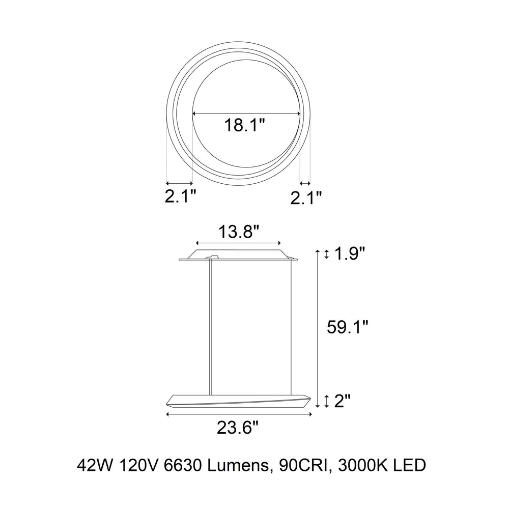 Tidal Pendant Light