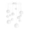 Volum Cluster Pendant Light  option 12 Lights