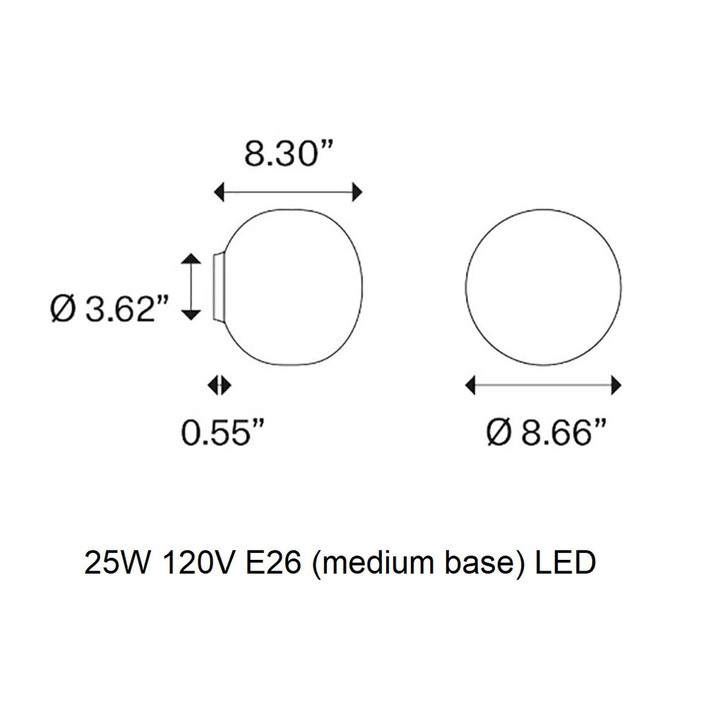 Volum Wall/Ceiling Light