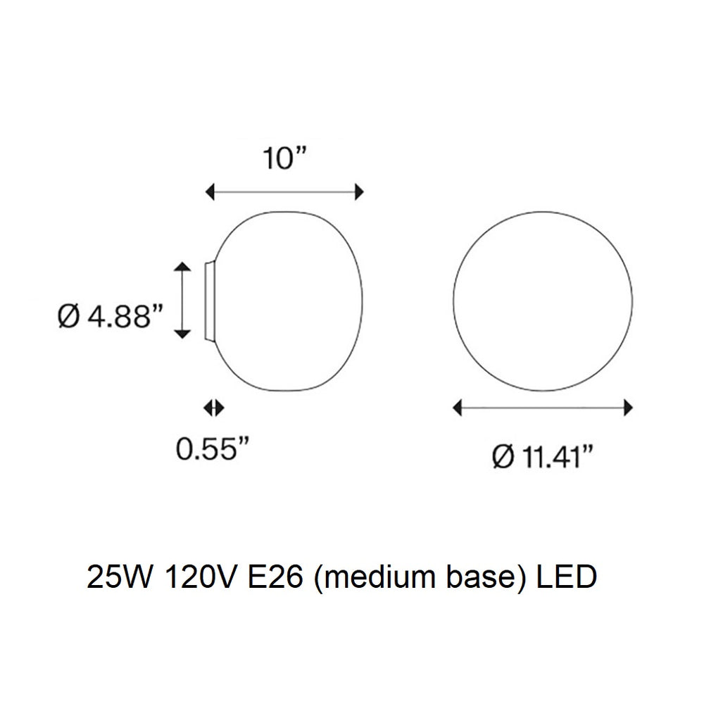 Volum Wall/Ceiling Light