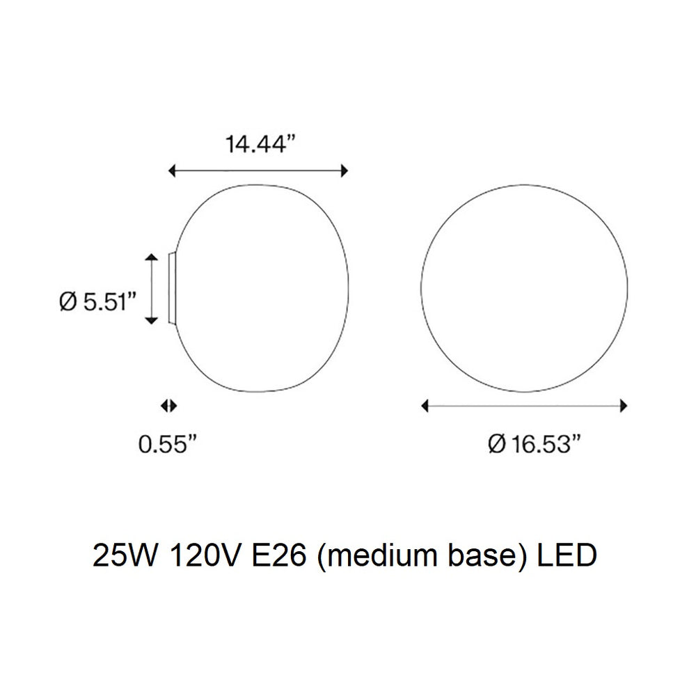Volum Wall/Ceiling Light