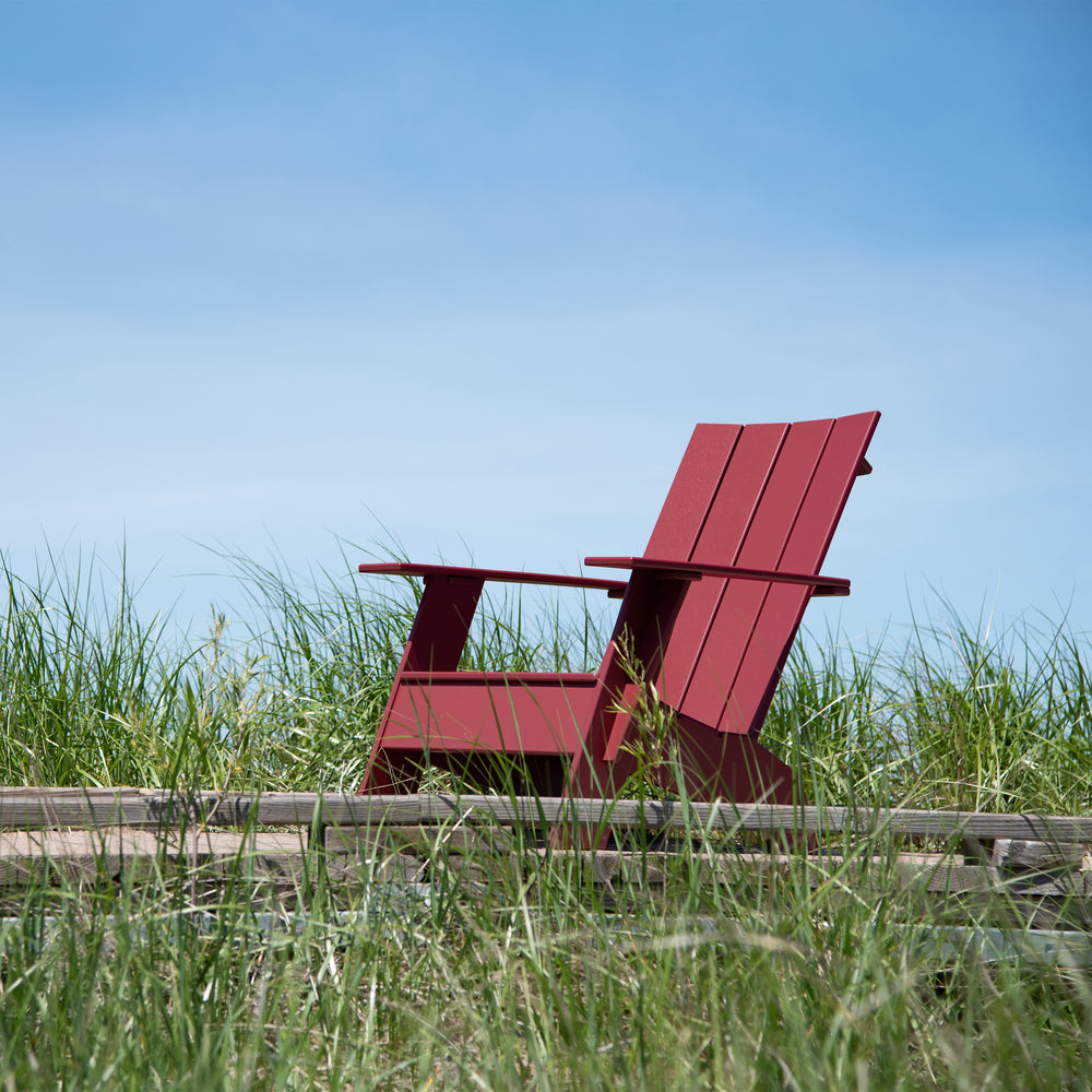 Adirondack Outdoor Chair with Ottoman Bundle