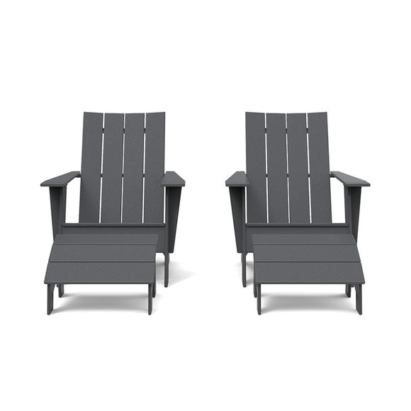 Adirondack Chair with Ottoman Bundle