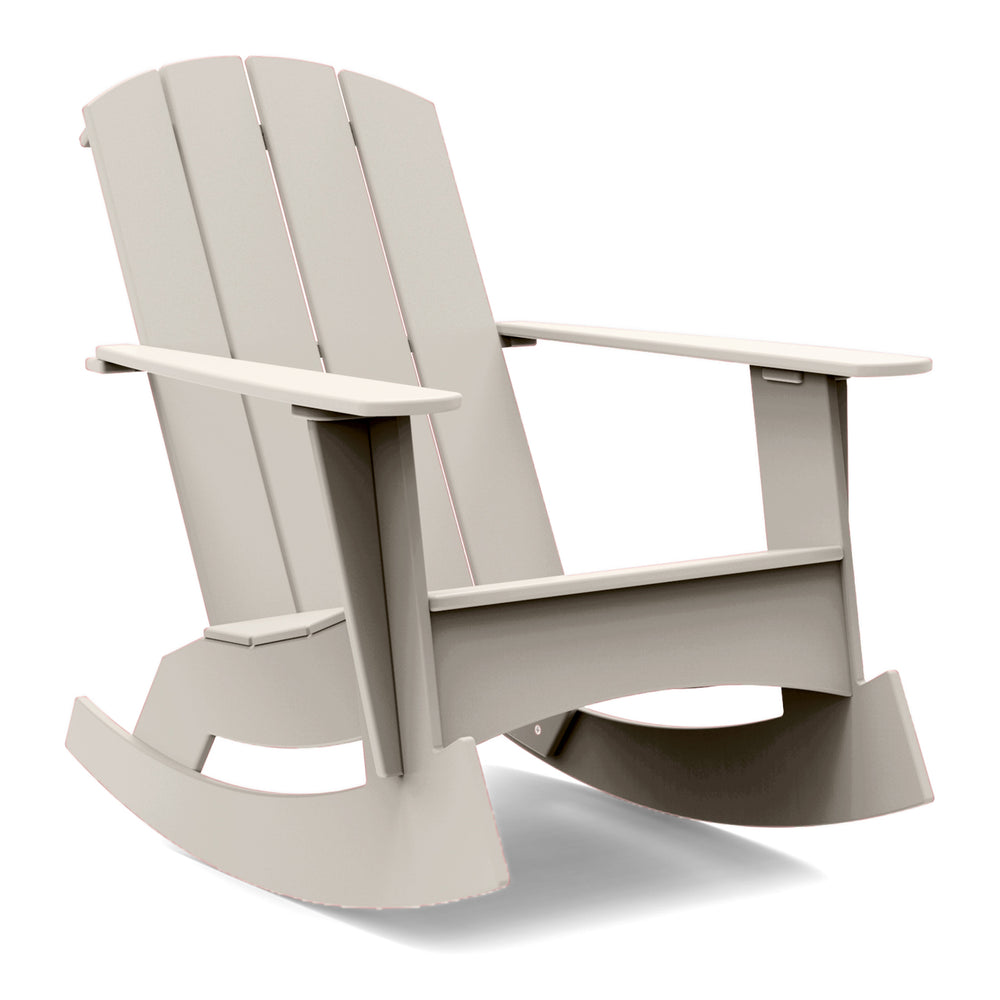Adirondack Curved Outdoor Rocking Chair