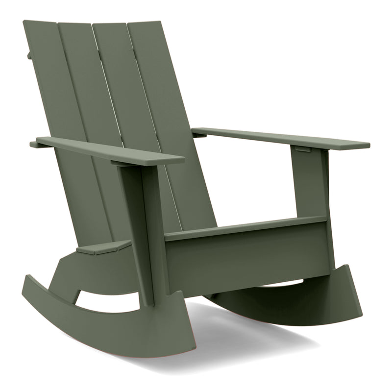 Loll Designs Adirondack Flat Outdoor Rocking Chair - 2Modern