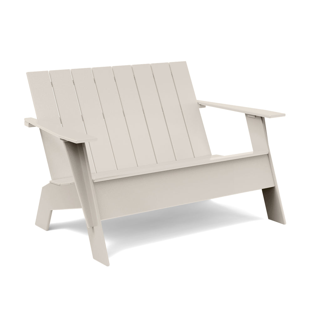 Adirondack Tall Outdoor Bench