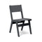 Alfresco Dining Table 72, Bench and Chairs Set  option Solid Back