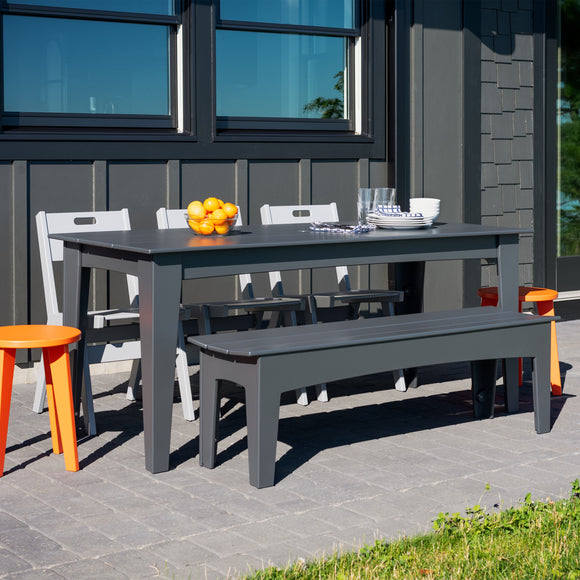 Alfresco Outdoor Dining Table with Umbrella Hole