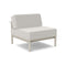 Aurora Outdoor Armless Lounge Chair  option Canvas Cloud